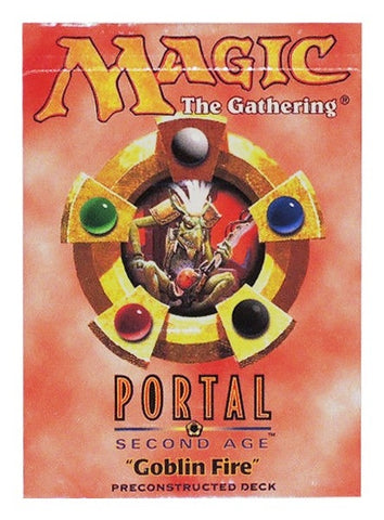Image for Portal Second Age Theme Deck - Goblin Fire - Magic: The Gathering