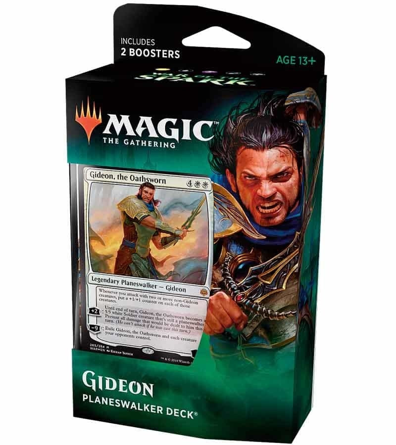 Image for War of the Spark - Planeswalker Deck [Gideon] - Magic: The Gathering