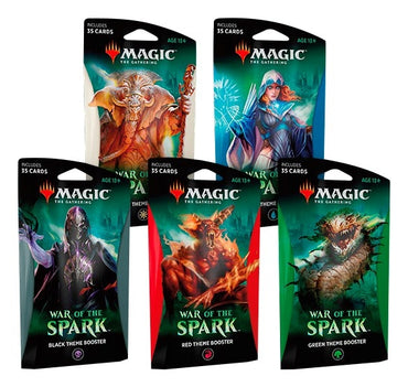 Image for War of the Spark - Theme Booster Pack [Set of 5] - Magic: The Gathering