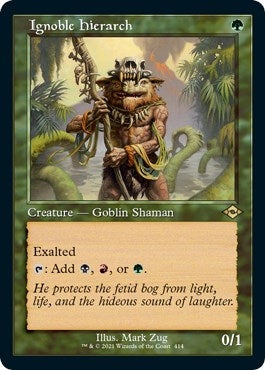 Ignoble Hierarch (Retro Foil Etched) [Modern Horizons 2]