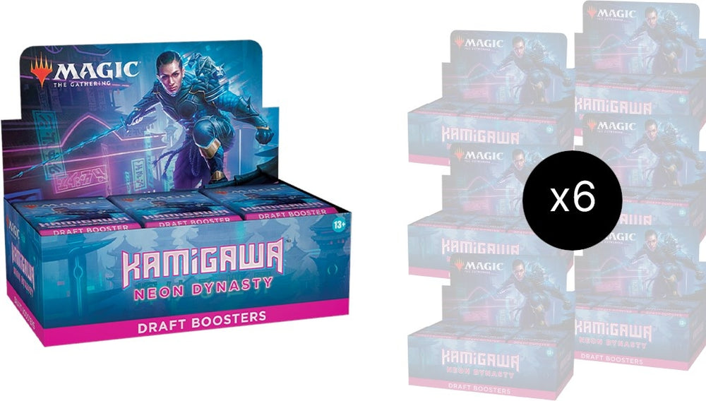 Image for Kamigawa: Neon Dynasty - Draft Booster Box Case - Magic: The Gathering