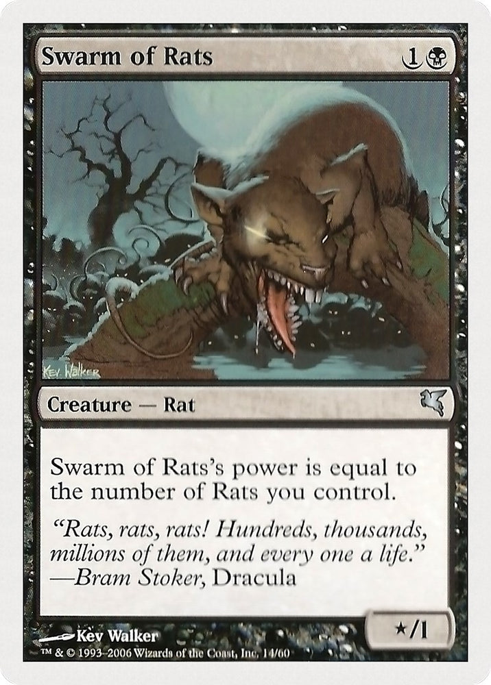 Image for Swarm of Rats (14) (14) - Magic: The Gathering