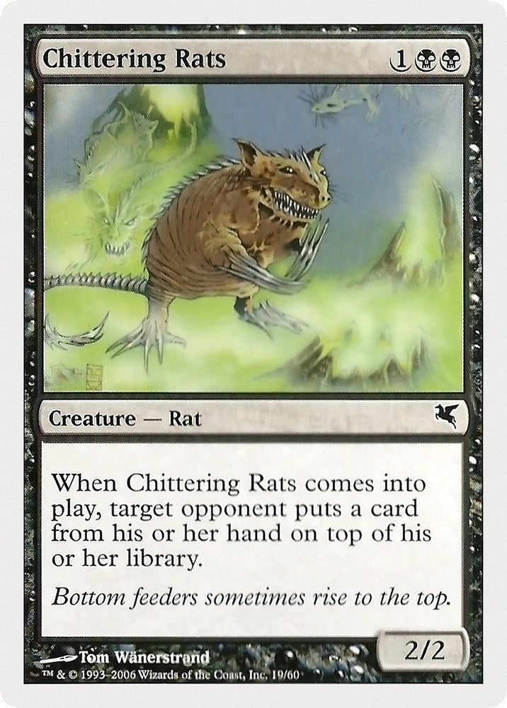 Image for Chittering Rats (19) (19) - Magic: The Gathering
