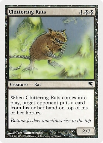 Image for Chittering Rats (19) (19) - Magic: The Gathering