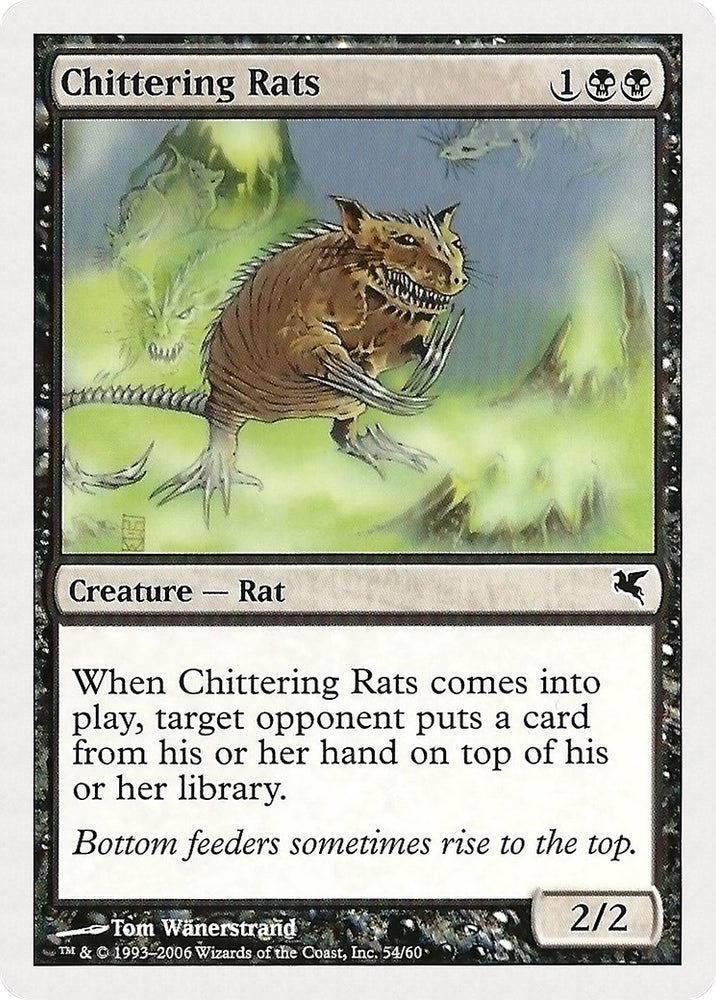 Image for Chittering Rats (54) (54) - Magic: The Gathering