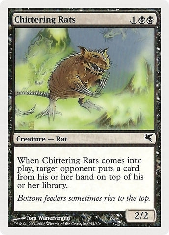 Image for Chittering Rats (54) (54) - Magic: The Gathering