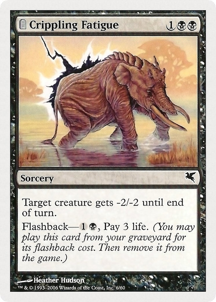 Image for Crippling Fatigue (6) (6) - Magic: The Gathering