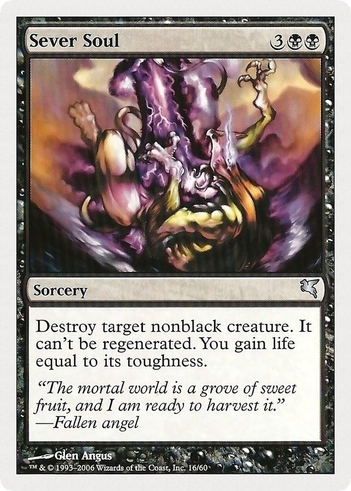 Image for Sever Soul (16) (16) - Magic: The Gathering