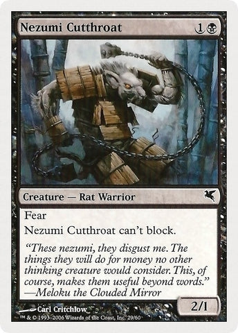 Image for Nezumi Cutthroat (29) (29) - Magic: The Gathering