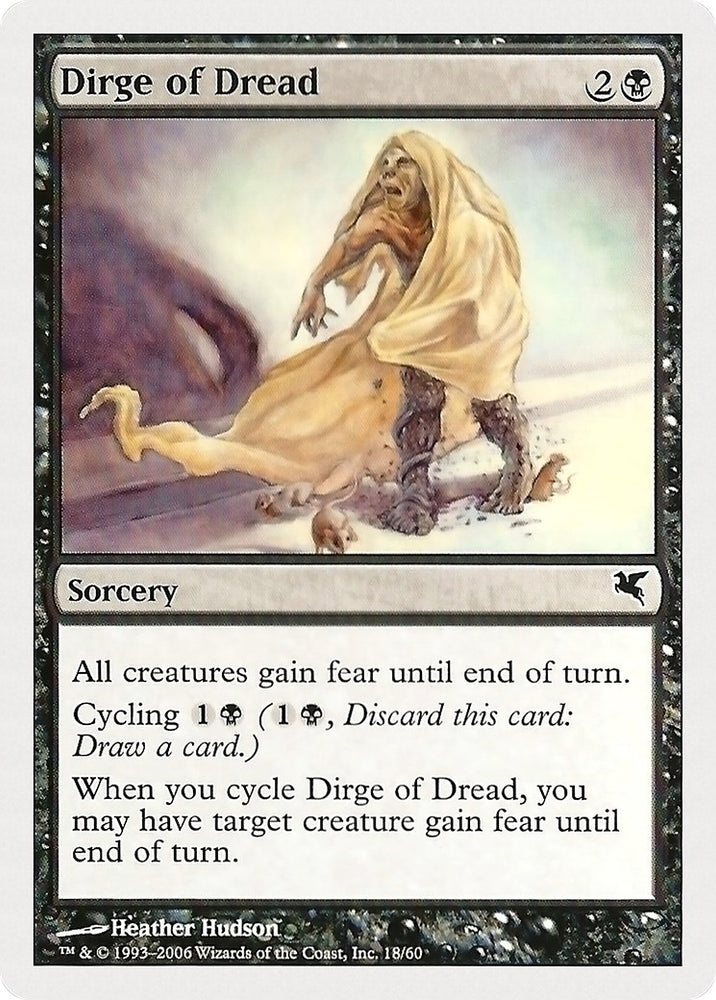 Image for Dirge of Dread (18) - Magic: The Gathering