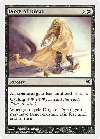 Image for Dirge of Dread (18) - Magic: The Gathering