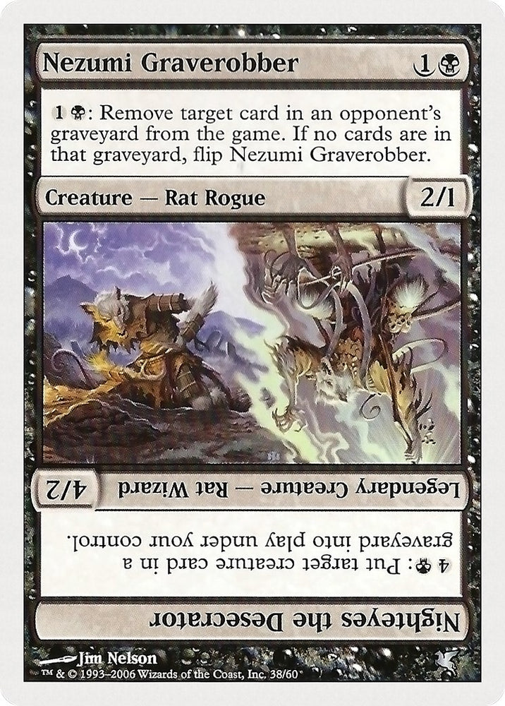 Image for Nezumi Graverobber // Nighteyes the Desecrator (38) (38) - Magic: The Gathering