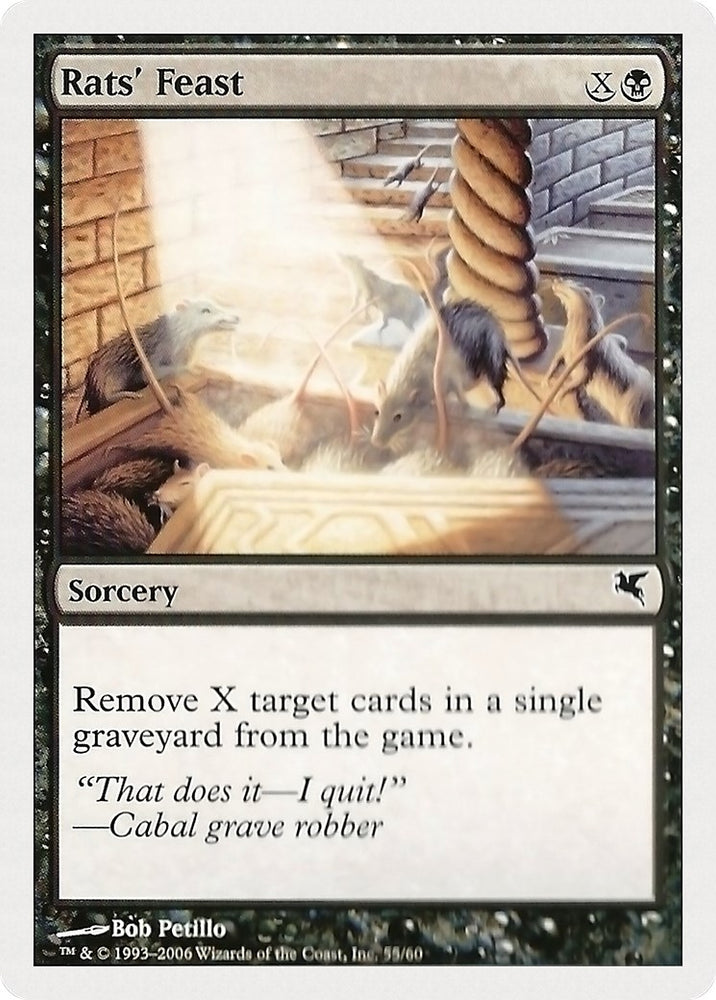 Image for Rats' Feast (55) (55) - Magic: The Gathering