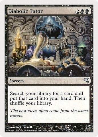 Image for Diabolic Tutor (51) - Magic: The Gathering