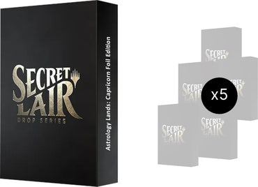 Image for Secret Lair Drop: Astrology Lands (Capricorn) Bundle - Traditional Foil Edition - Magic: The Gathering