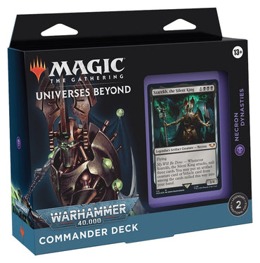 Image for Universes Beyond: Warhammer 40,000 - Necron Dynasties Commander Deck - Magic: The Gathering