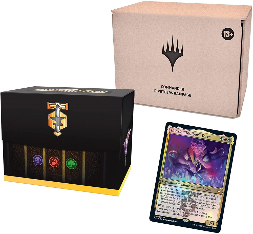 Image for Streets of New Capenna Commander Deck - Riveteers Rampage (Minimal Packaging) - Magic: The Gathering