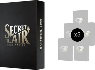 Image for Secret Lair Drop: Astrology Lands (Gemini) Bundle - Non-Foil Edition - Magic: The Gathering