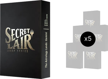 Image for Secret Lair Drop: Astrology Lands (Gemini) Bundle - Traditional Foil Edition - Magic: The Gathering