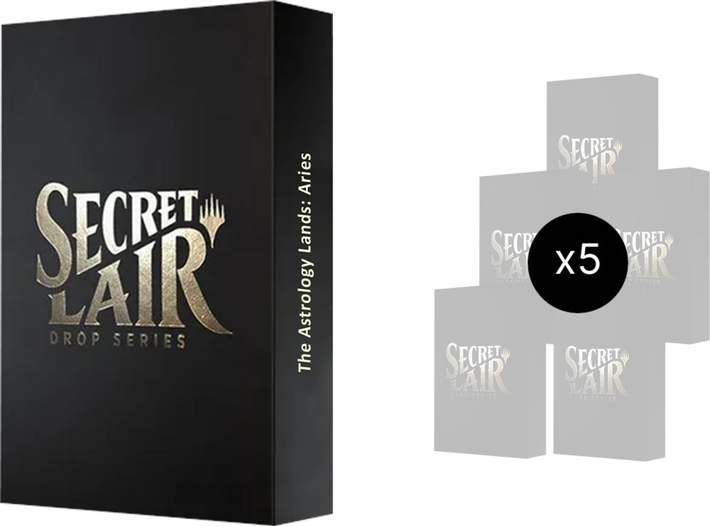 Image for Secret Lair: Astrology Lands (Aries) Bundle - Non-Foil Edition - Magic: The Gathering