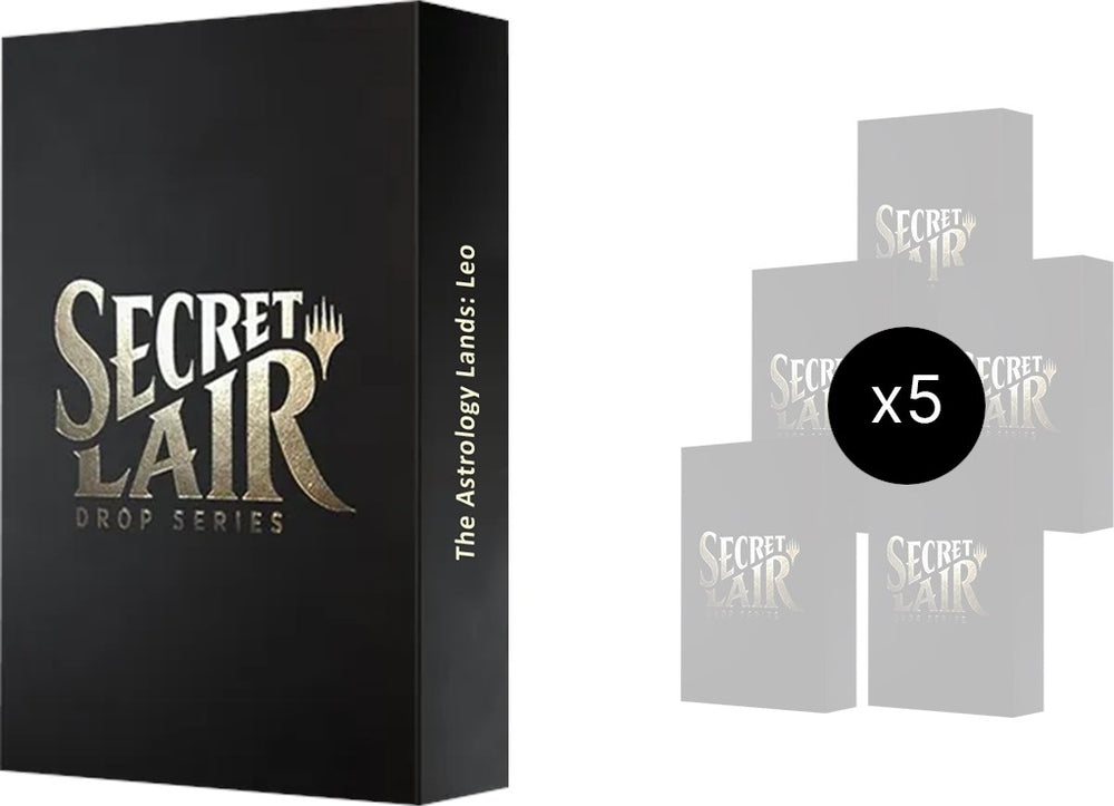 Image for Secret Lair Drop: Astrology Lands (Leo) Bundle - Non-Foil Edition - Magic: The Gathering