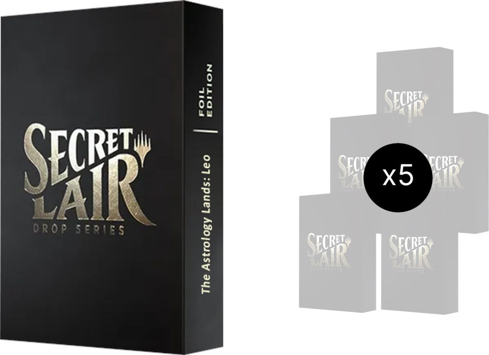 Image for Secret Lair Drop: Astrology Lands (Leo) Bundle - Traditional Foil Edition - Magic: The Gathering