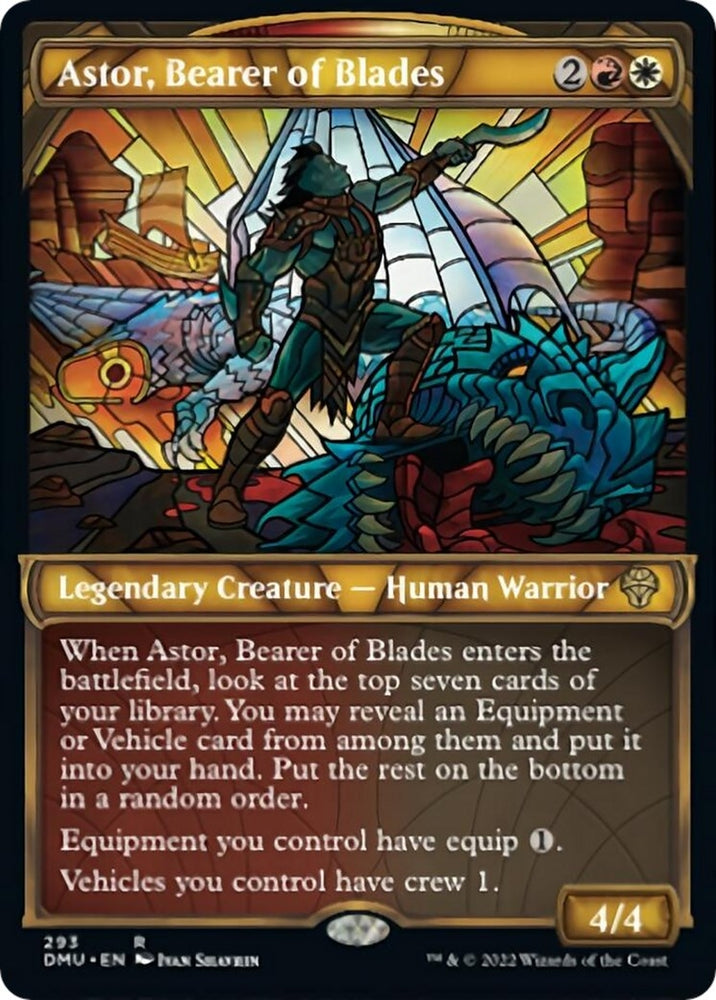 Image for Astor, Bearer of Blades (Showcase) (293) - Magic: The Gathering