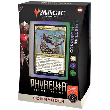 Image for Phyrexia: All Will Be One Commander Deck - Corrupting Influence - Magic: The Gathering
