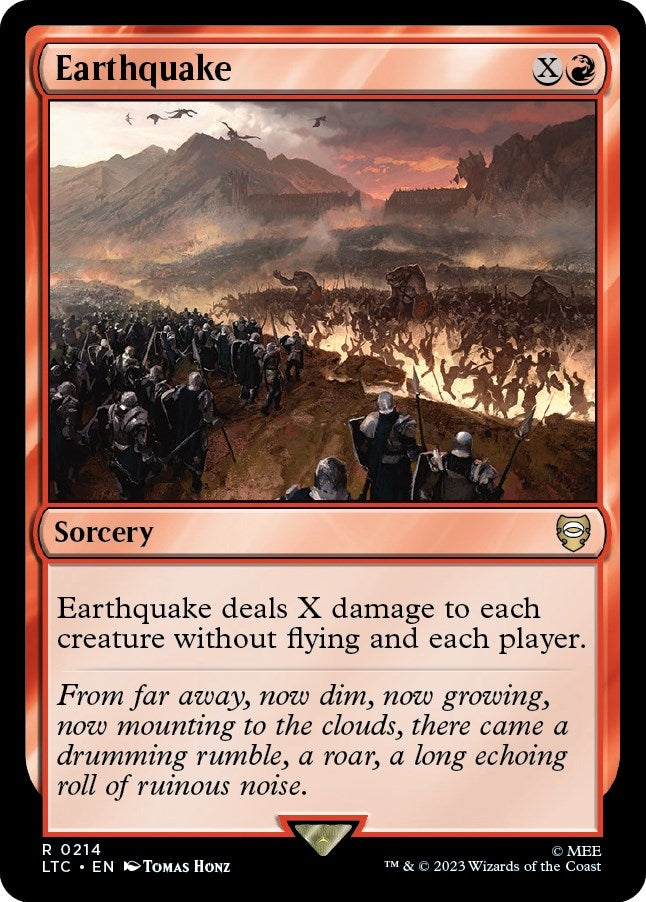 Earthquake [The Lord of the Rings: Tales of Middle-Earth Commander]