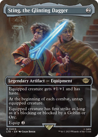 Sting, the Glinting Dagger (Borderless) (409) (LTR)