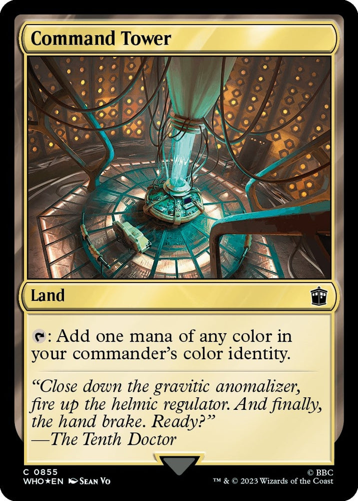 Command Tower (0855)(Surge Foil) [Doctor Who]