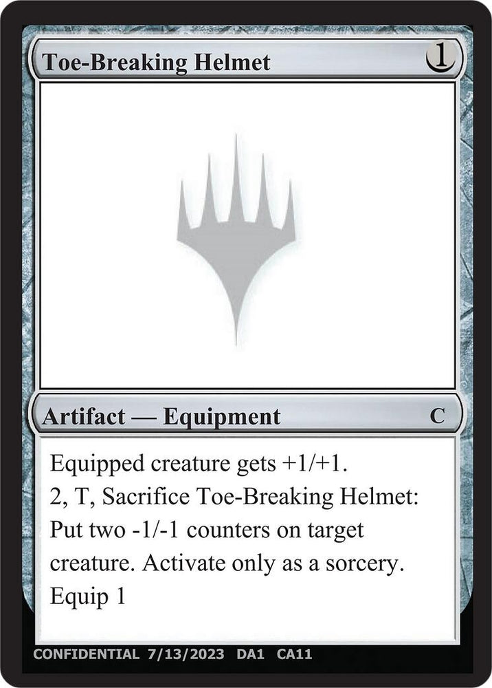Image for Toe-Breaking Helmet - Magic: The Gathering