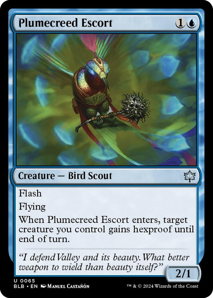 Plumecreed Escort [Bloomburrow]