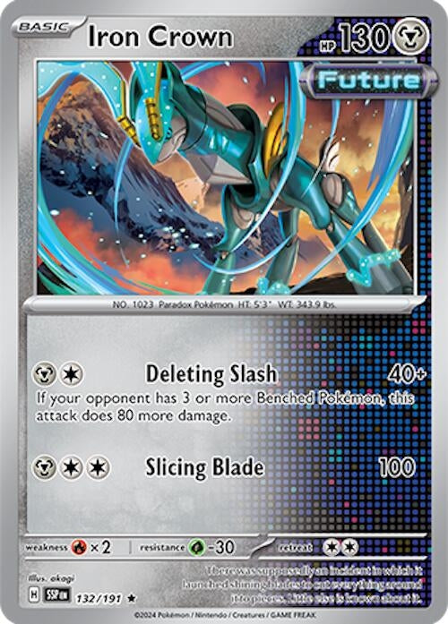 Iron Crown (132/191) [Scarlet & Violet: Surging Sparks]