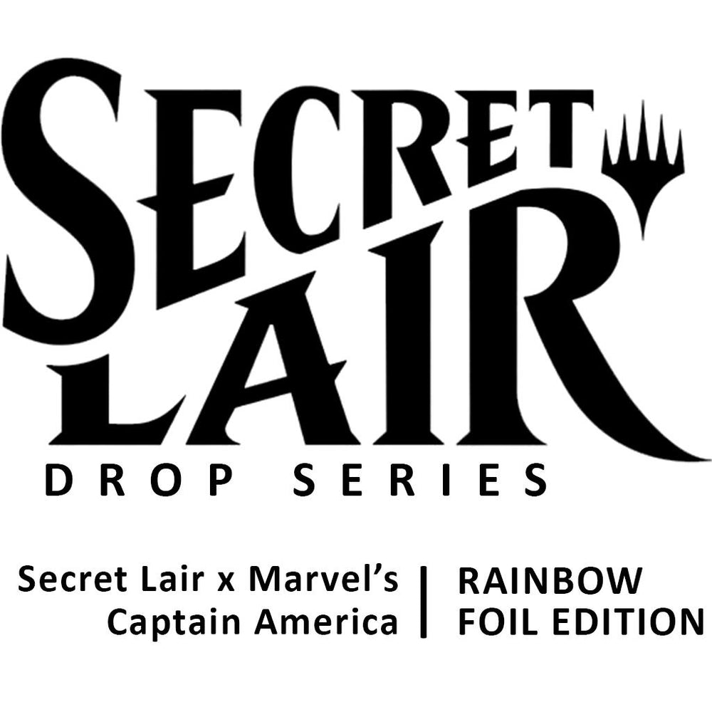 Image for Secret Lair Drop: Secret Lair x Marvel's Captain America - Rainbow Foil Edition - Magic: The Gathering