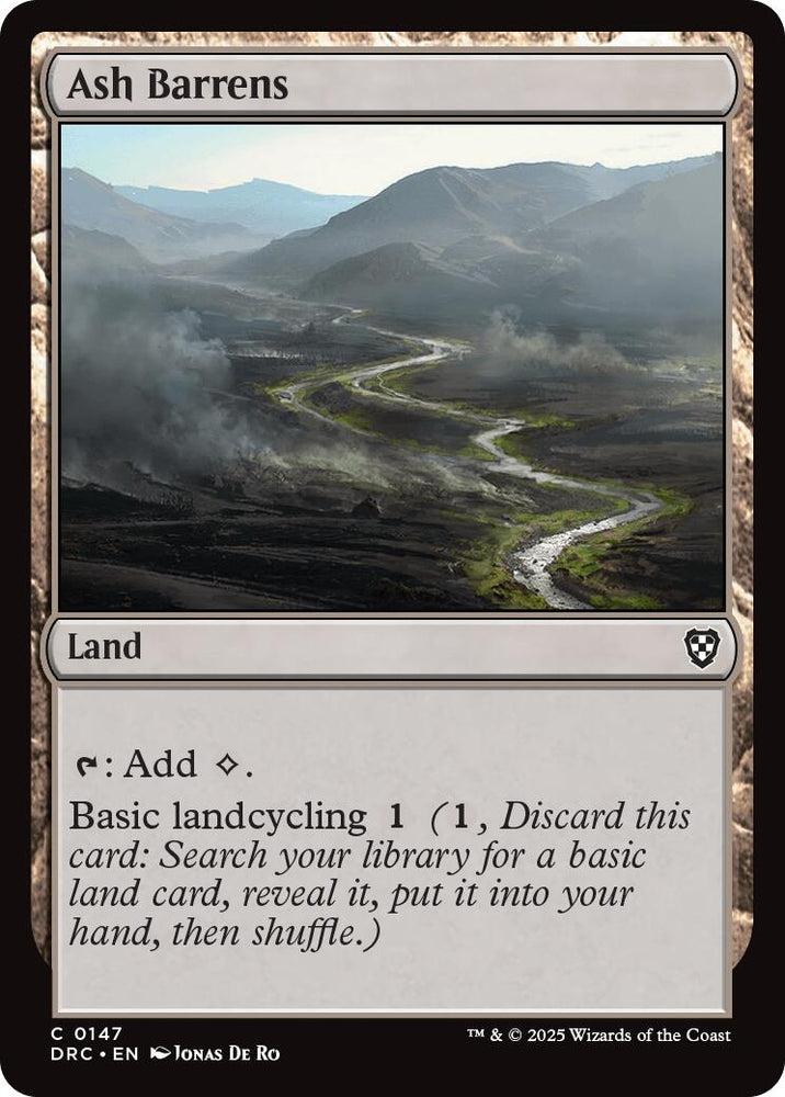 Ash Barrens [Aetherdrift Commander]