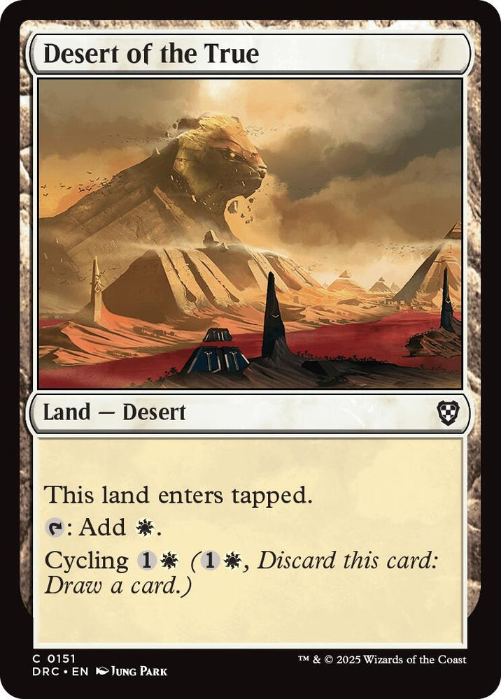 Desert of the True [Aetherdrift Commander]