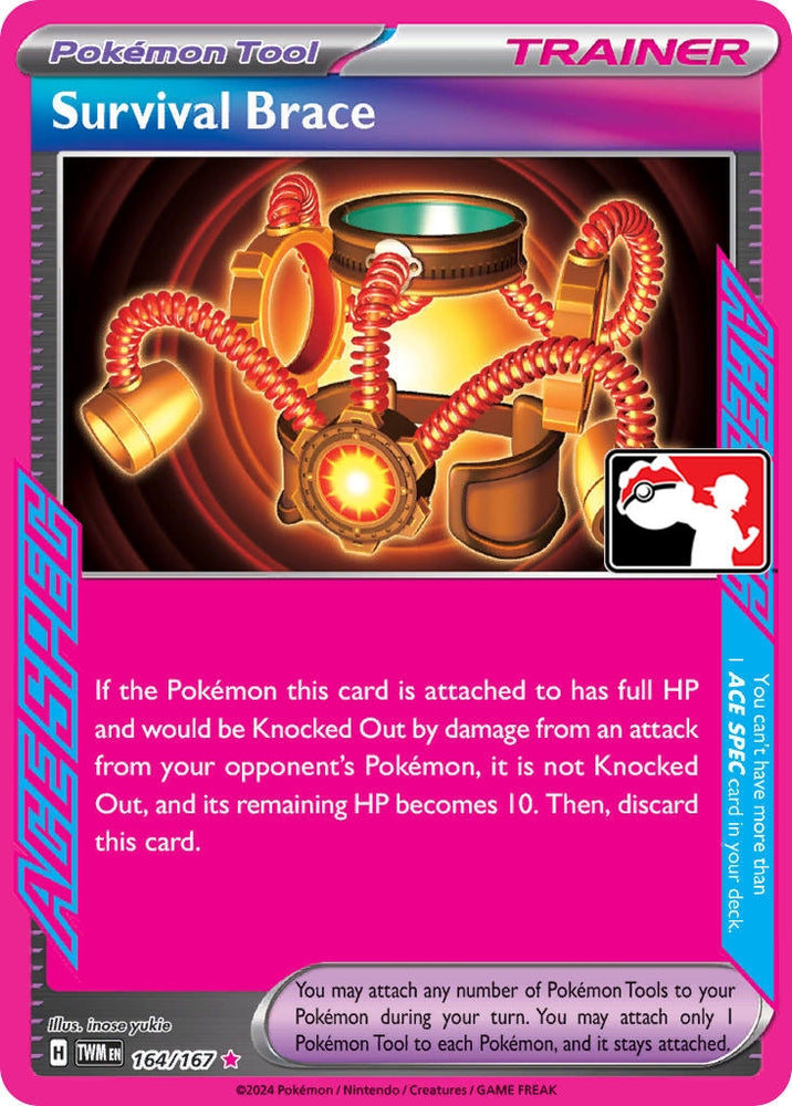 Survival Brace (164/167) [Prize Pack Series Six]