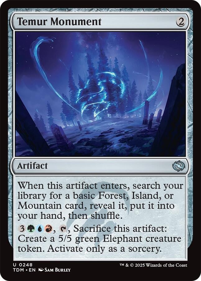 Temur Monument [Tarkir: Dragonstorm]