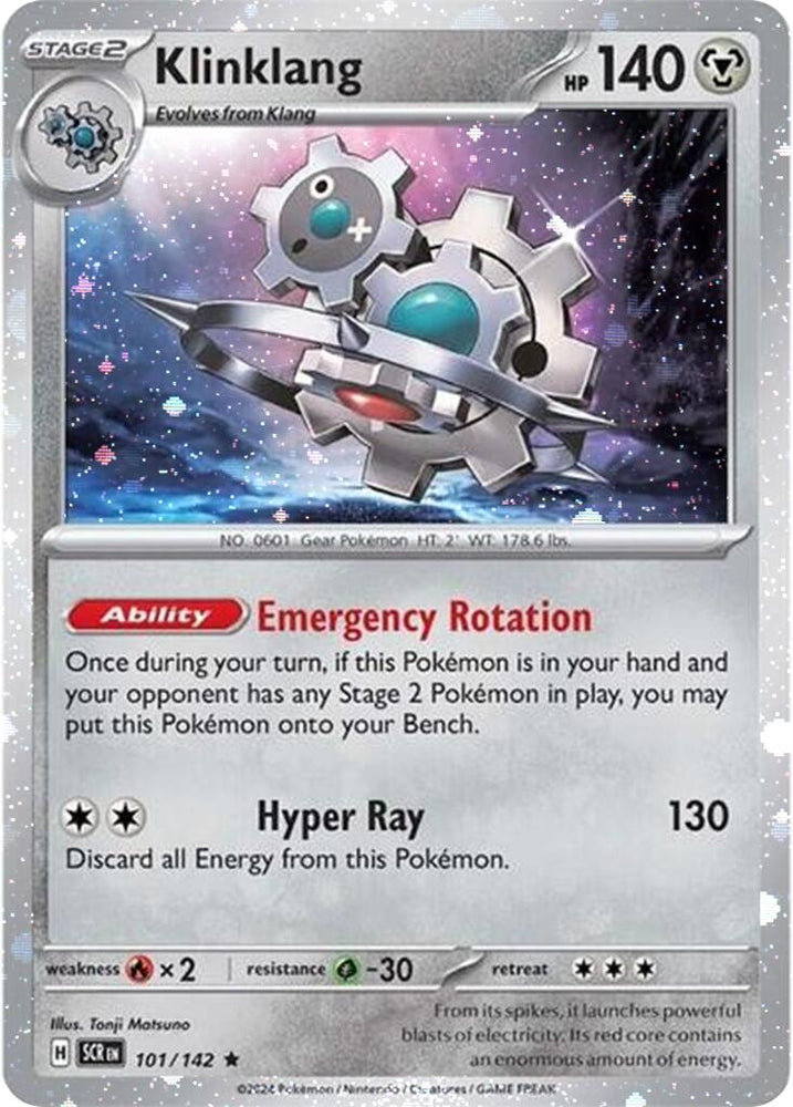 Image for Klinklang - 101/142 (Cosmos Holo) (101/142) (MCAP) - Pokemon
