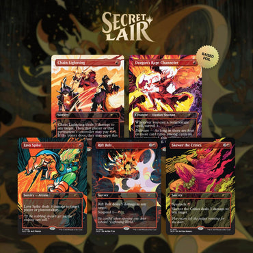 Image for Secret Lair Drop: EVERYTHING IS ON FIRE - Raised Foil Edition - Magic: The Gathering