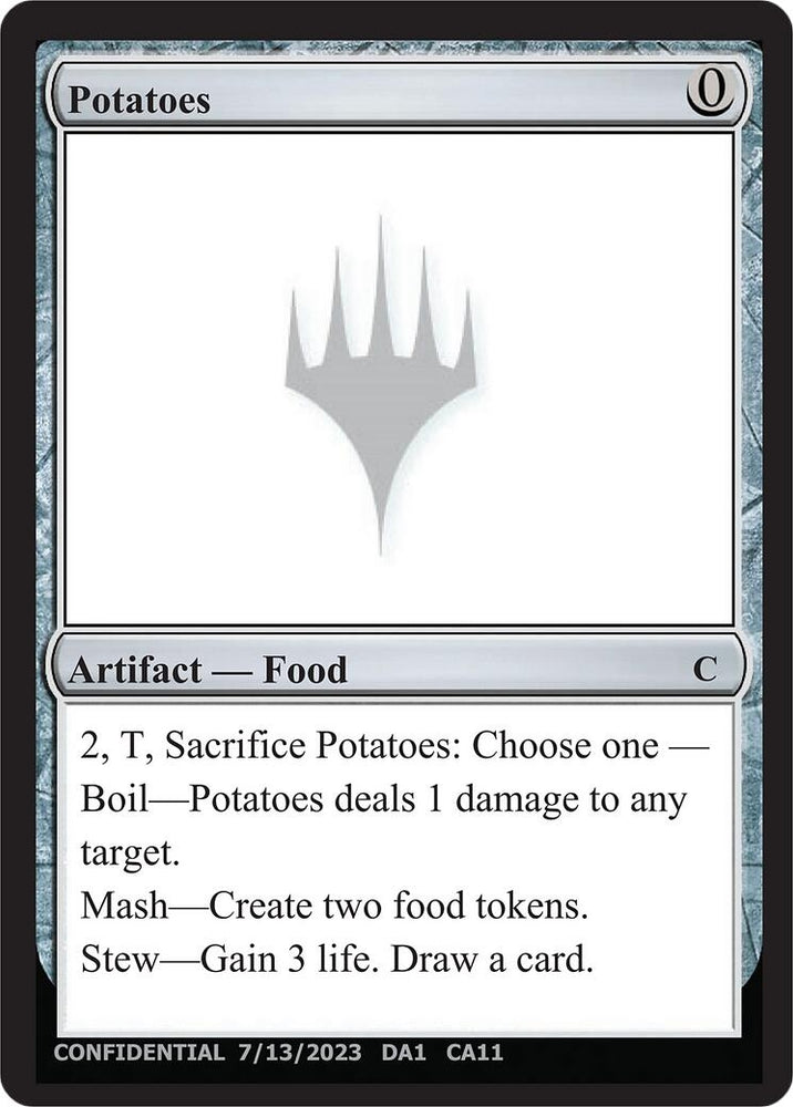 Image for Potatoes - Magic: The Gathering