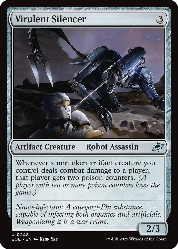 Virulent Silencer [Edge of Eternities]