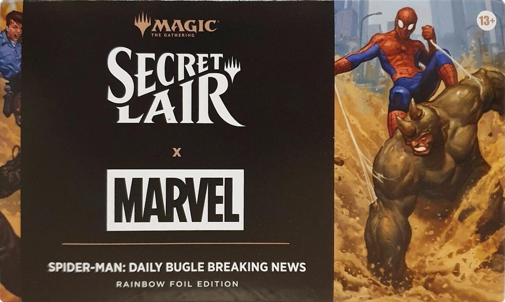 Image for Secret Lair Drop: Secret Lair x Marvel's Spider-Man: Daily Bugle Breaking News - Rainbow Foil Edition - Magic: The Gathering