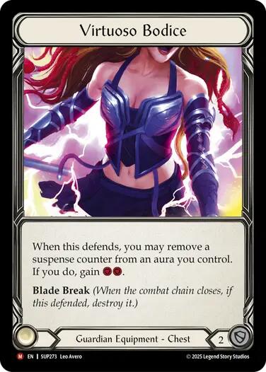 Virtuoso Crest (Cold Foil) [SUP272] (Super Slam)  Cold Foil