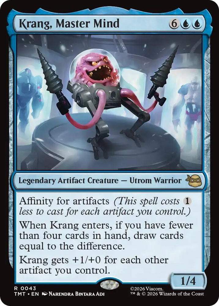 Image for Krang, Master Mind (43) (TMT) - Magic: The Gathering