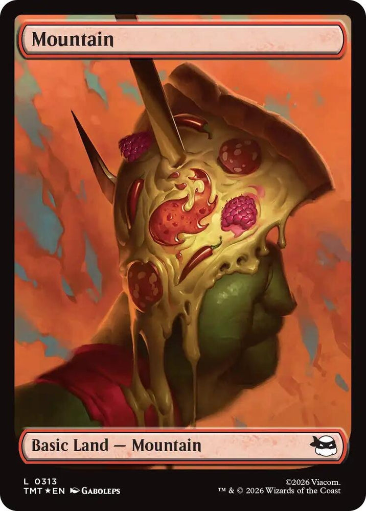Image for Mountain (0313) (Surge Foil) (313) (TMT) - Magic: The Gathering