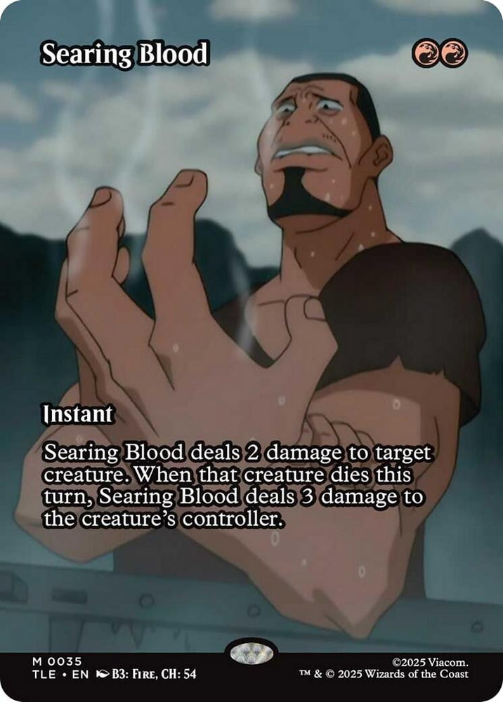 Searing Blood (Borderless) [Avatar: The Last Airbender: Eternal-Legal]