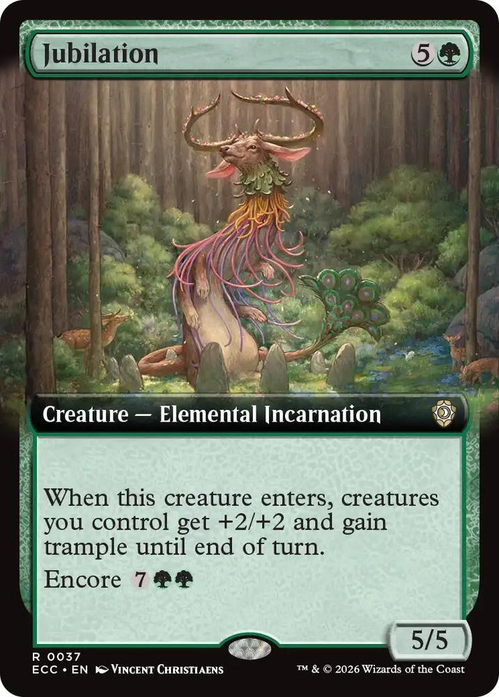 Image for Jubilation (Extended Art) - Magic: The Gathering