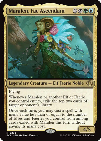 Image for Maralen, Fae Ascendant (233) - Magic: The Gathering